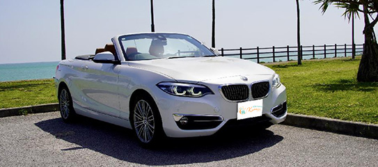 BMW 220iガブリオレ(ホワイト)