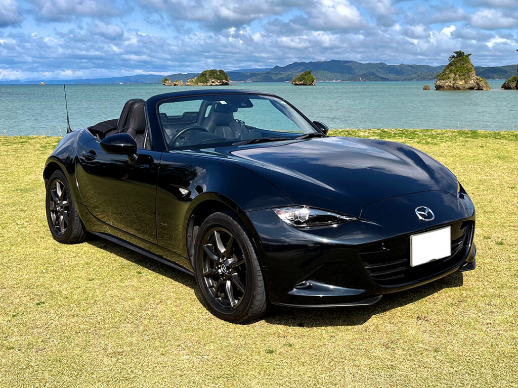 黒いロードスター